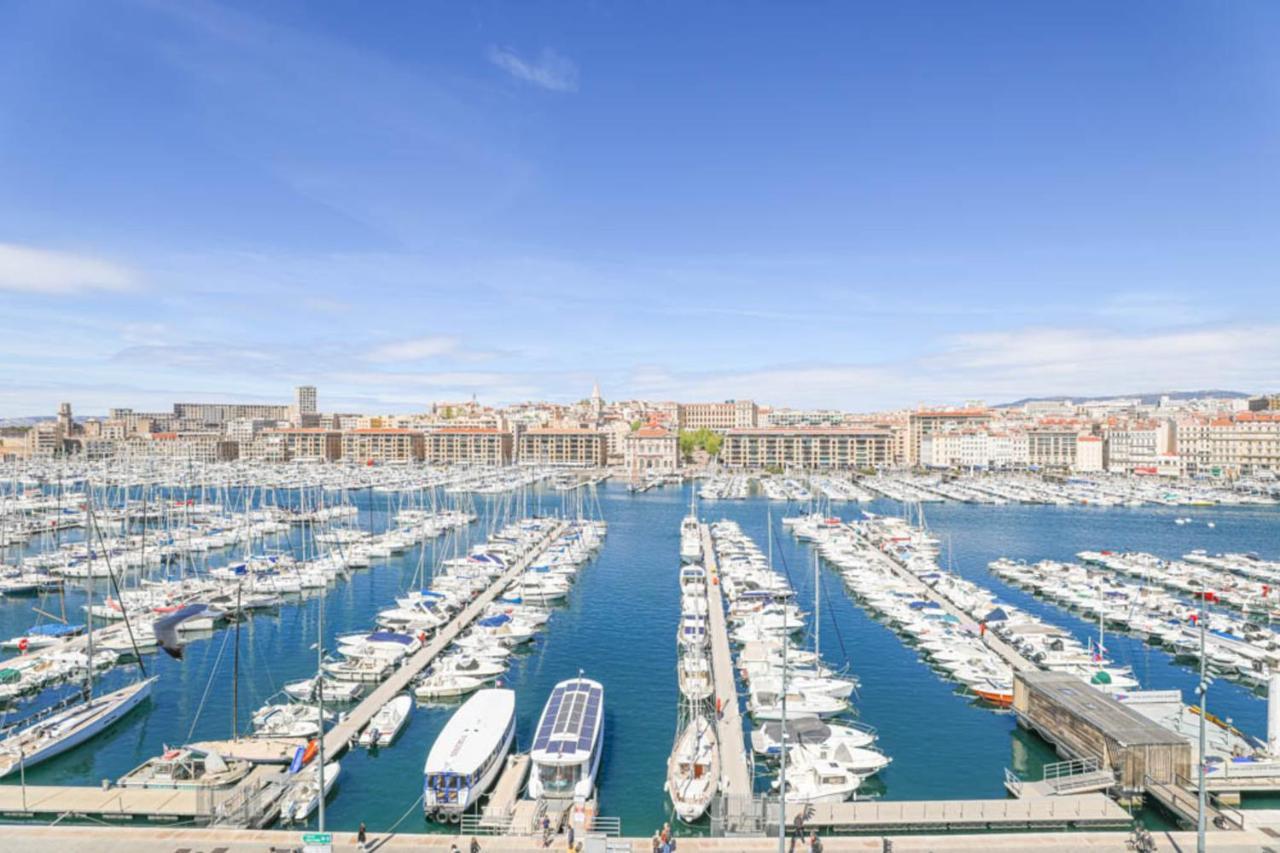 Vieux-Port - Vue Exceptionnelle - 3 Ch Et Clim Διαμέρισμα Μασσαλία Εξωτερικό φωτογραφία