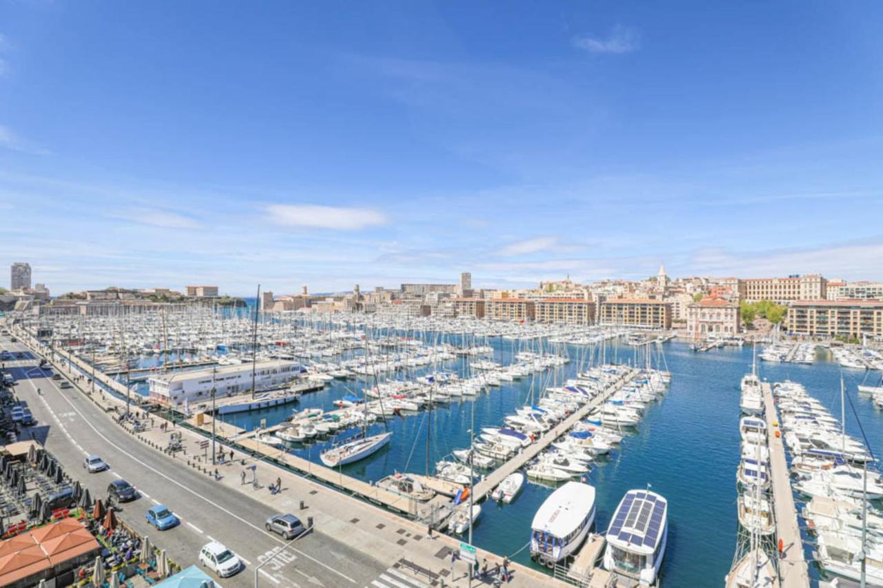Vieux-Port - Vue Exceptionnelle - 3 Ch Et Clim Διαμέρισμα Μασσαλία Εξωτερικό φωτογραφία